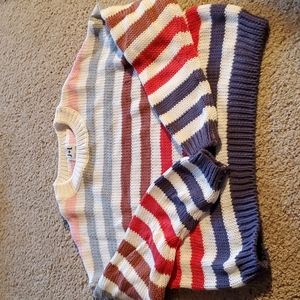 J+L cable knit cropped sweater